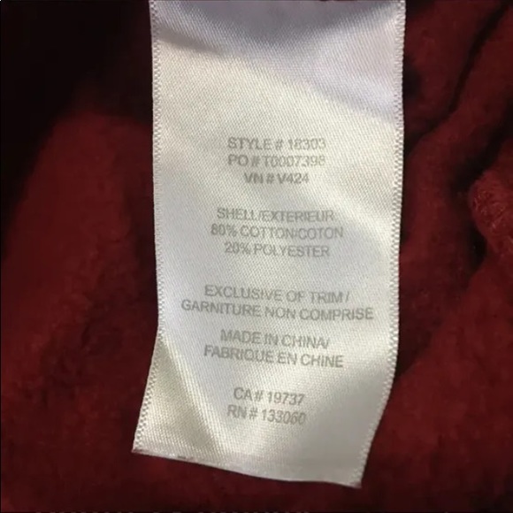 Roots men’s/unisex fleece sweater - Picture 4 of 6